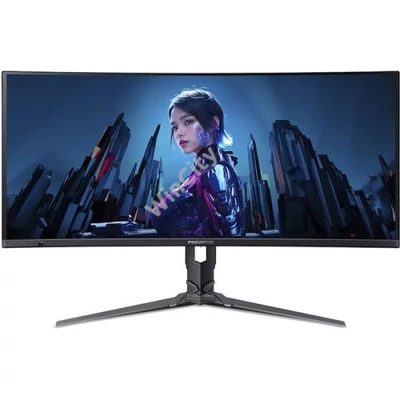 ACER OLED Monitor X34X5bmiiphuzx 34", Curved 1800R QHD 21:9 , 0,01ms, 240hz, 1000nits, 2xHDMI, DP, Type-C, MM, fekete