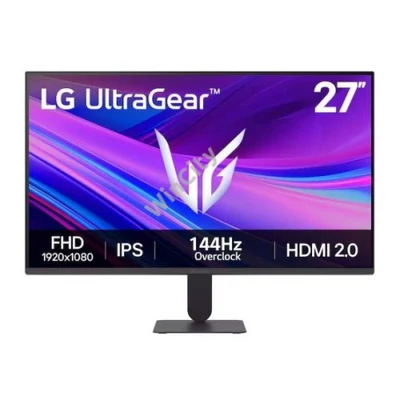 LG gaming monitor 27" 27G411A-B, 1920x1080, 16:9, 250cd/m2, 5ms, HDMI/DisplayPort, 144Hz
