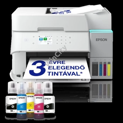 EPSON Tintasugaras nyomtató - EcoTank L6376 (A4, MFP, színes,4800x1200 DPI, 35 lap/perc, Full duplex, ADF, USB/LAN/Wifi)