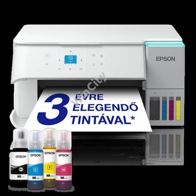 EPSON Tintasugaras nyomtató - EcoTank L4366 (A4, MFP, színes, 5760x1440 DPI, 33 lap/perc, duplex, USB/Wifi/Wifi Direct)