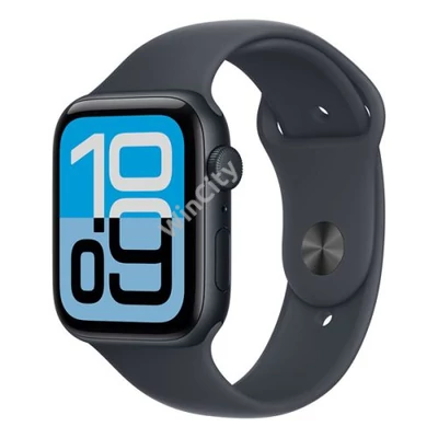 Apple Watch SE 3 GPS 44mm Midnight Aluminium Case with Midnight Sport Band - M/L
