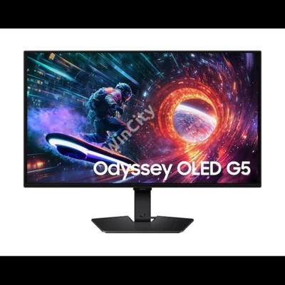 SAMSUNG Gaming 180 Hz Odyssey OLED monitor 27", 2560x1440, 16:9, 200cd/m2, 0.03ms, HDMI/DisplayPort