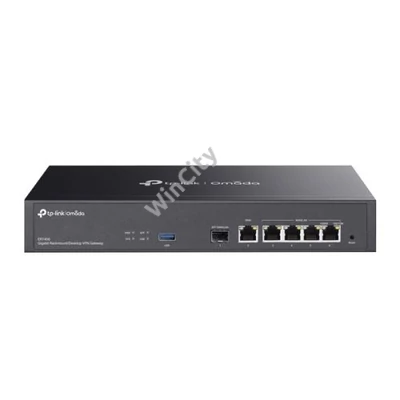 TP-LINK Vezetékes VPN Router 1xWAN(1000Mbps)+ 4xWAN/LAN(1000Mbps) + 1xSFP + 1xUSB, ER7406