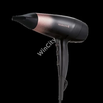 REMINGTON D5305 Rose Shimmer hajszárító, 2200 W, ionos kondicionálás 90%, 3 hőm./2 seb., diffúzor, szűkítő