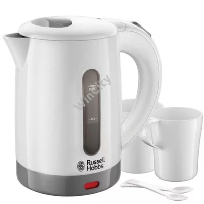 RUSSEL HOBBS Travel Kettle 23840-70/RH úti vízforraló, hordozható, kompakt, gyors forralás