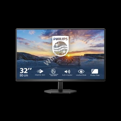 Philips VA monitor 32" 32E1N3100LA, 1920x1080, 16:9, 300cd/m2, 4ms, VGA/2xHDMI, 75 Hz, hangszóró