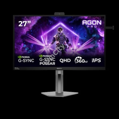 AOC IPS 360Hz Gaming monitor 27" AG276QSG2, 2560x1440, 16:9, 450cd/m2, 1ms, DP/3xHDMI/3xUSB-A/USB-B, hangszóró