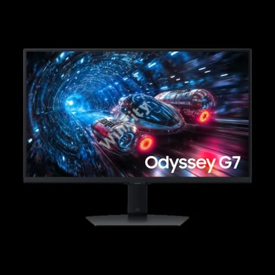 SAMSUNG Odyssey G7 IPS monitor 27", 3840x2160, 16:9, 350cd/m2, 1 ms, DisplayPort/2xHDMI/2xUSB-A