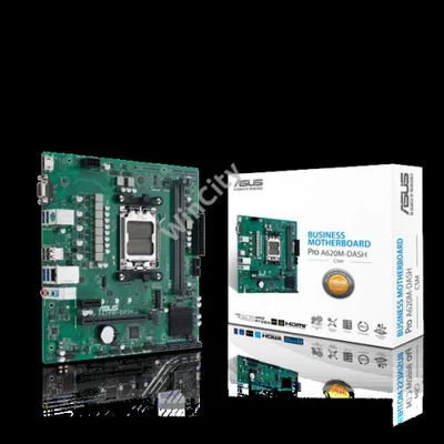ASUS Alaplap AM5 PRO A620M-DASH-CSM AMD A620, mATX