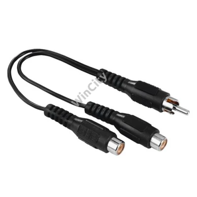 HAMA 205183, FIC RCA Y-ADAPTER 1 DUGÓ - 2 ALJ