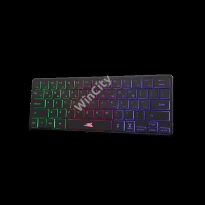 BARACUDA BGK-04141B-US SEAHORSE-B-US vezetékes gamer billentyűzet, angol, 64 gomb