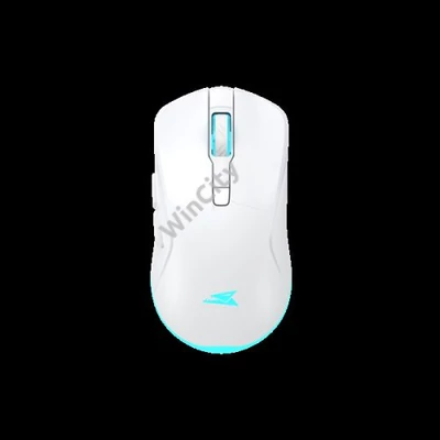 BARACUDA BGM-122W TURTLE-W vezetékes gamer egér, 3200dpi 6D, fehér