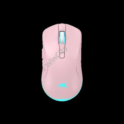 BARACUDA BGM-124P TURTLE-P vezetékes gamer egér, 3200dpi, pink