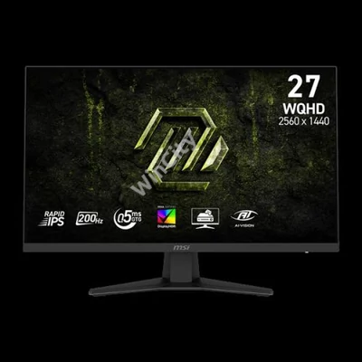 MSI Monitor GAMING MAG 274QF E20 RapidIPS 27" WQHD 2560x1440, 1000:1 CR, 250cd/m2, 1ms, 200Hz, DP, HDMI