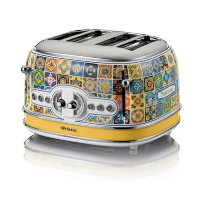 ARIETE 156 Positano kenyérpirító, 4 szeletes, 6 fokozat, 1600W