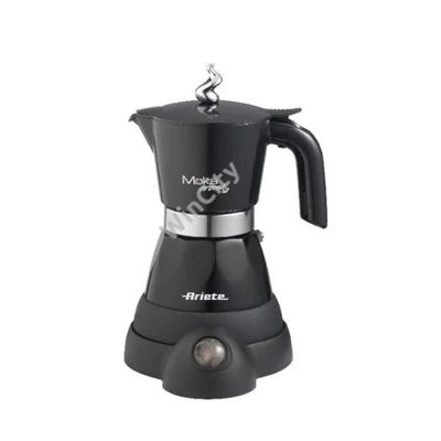 ARIETE 1358.BK Mokina elektromos kotyogós kávéfőz, 4 személyes, Fekete
