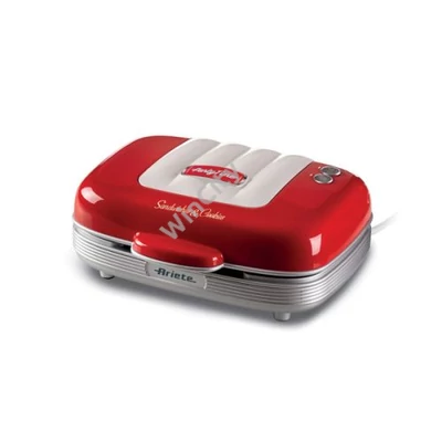 ARIETE 1972.RD Party Time szendvics-, muffin- és fánksütő, 700W, Piros