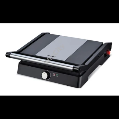 HEINNER HEPG-F2000BKSS Elektromos kontakt grill, 2000W, Szürke/Fekete