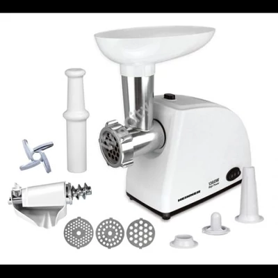 HEINNER MG-W1200R Húsdaráló, 1.5-1.9kg/perc, 3 vágólap, 1340W, Fehér