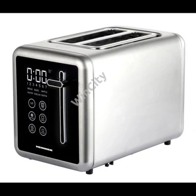 HEINNER HTP-DD900BKSS Kenyérpirító, 2 szeletes, 900W, Inox