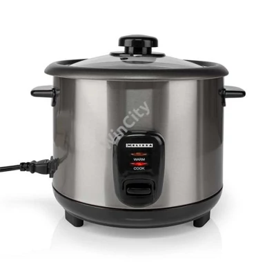 MELISSA rizsfőző, 1,5 l | 500 W | Tapadásmentes bevonat | Kivehető tál | Párolókosár | Melegen tartó funkció