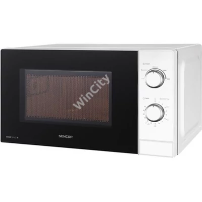 SENCOR SMW 1718WH Mikrohullámú sütő, 20L, 700W, Fehér