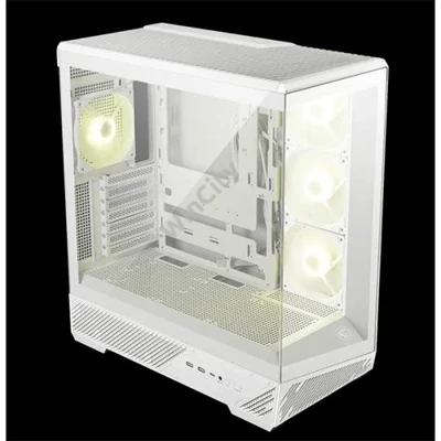 MSI Ház ATX PANO 130R PZ, 4xARGB ventilátor, Tápegység nélkül, üvegfalú, fekete