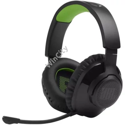 JBL Quantum 360X Gamer vezeték nélküli fejhallgató, Fekete (JBLQ360XWLBLKGRN)