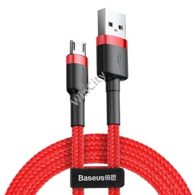 Baseus Cafule 2.4A USB-Mikro USB kábel 1m (piros)