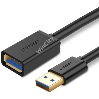 UGREEN 0,5 m-es hosszabbító USB 3.0 kábel (fekete)