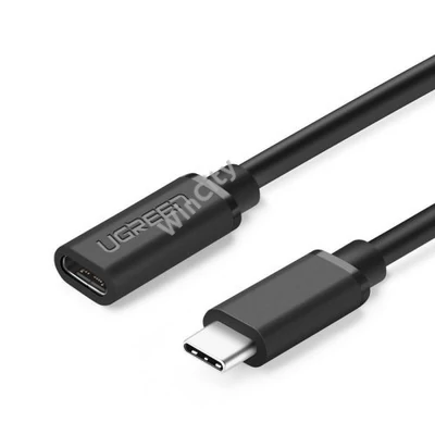 UGREEN USB-C hosszabbító kábel 3.1 , 4K, 60W, 0,5m (fekete)