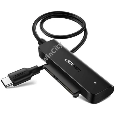 UGREEN USB-C 3.0 és SATA 2.5" adapter, 50 cm (fekete)