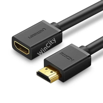 UGREEN HD107 HDMI HDMI kábel, FullHD, 3D, 1 m (fekete)