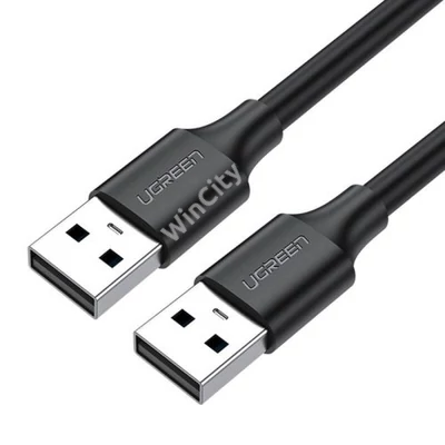 UGREEN US102 USB 2.0 M-M kábel, 1,5 m (fekete)