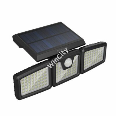 Blitzwolf BW-OLT4 kültéri napelemes LED lámpa alkonyat és mozgásérzékelővel, 1800mAh