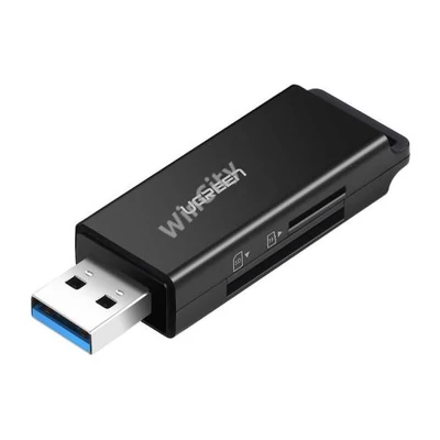 UGREEN CM104 SD/microSD USB 3.0 memóriakártya-olvasó (fekete)