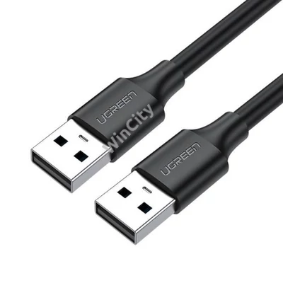 UGREEN US102 USB-A kábel, 0,25 m (fekete)