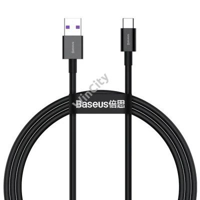 Baseus Superior Series USB-USB-C kábel, 66 W, 1 m (fekete)