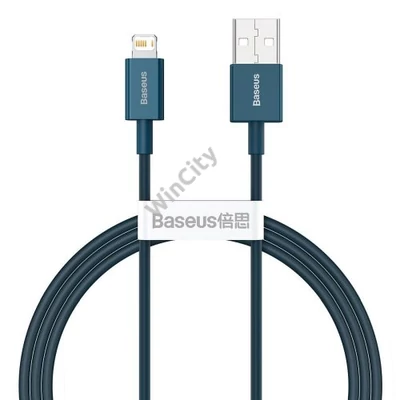 Baseus Superior Series USB-Lightning kábel, 2,4A, 1 m (kék)