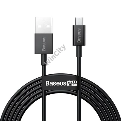 Baseus Superior Series USB-Micro-USB kábel, 2A, 2m (fekete)