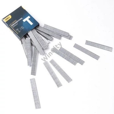 Deli Tools EDL238010 tűzőkapocs, T, 2000 db