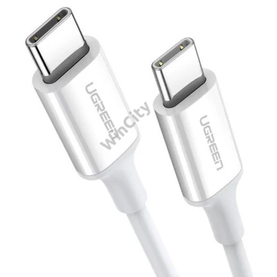 UGREEN US264 USB-C-USB-C kábel, 60W, 0,5 m (fehér)