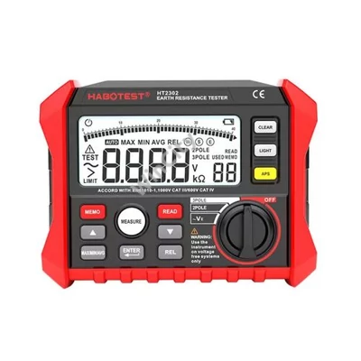 Habotest HT2302 Digital Earth Resistance Tester