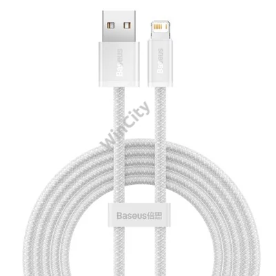 Baseus Dynamic USB-Lightning kábel, 2,4A, 2m (fehér)