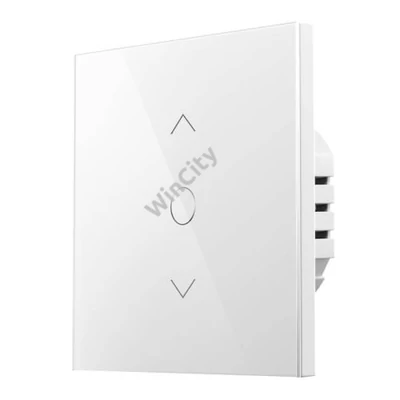 Érintéses intelligens redőny időzítő Wi-Fi Meross MRS100HK(EU) (HomeKit)