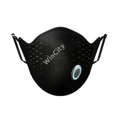 SMART Face Mask AirPOP Active (Black/Yellow)