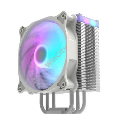 Darkflash Darkair LED aktív CPU hűtő (hűtőborda + ventilátor 120x120) (fehér)