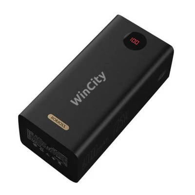 Powerbank Romoss PEA60 60000mAh, QC + PD, 22.5W (fekete)