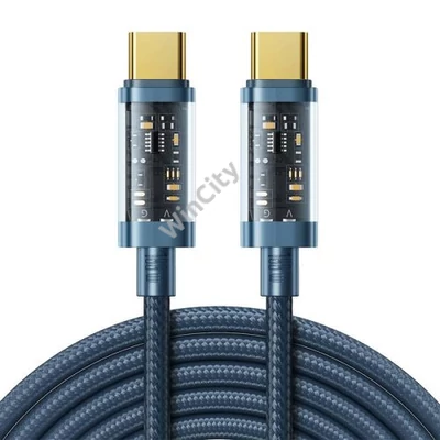 USB-C to USB-C cable Joyroom S-CC100A12 100W 1.2m (blue)