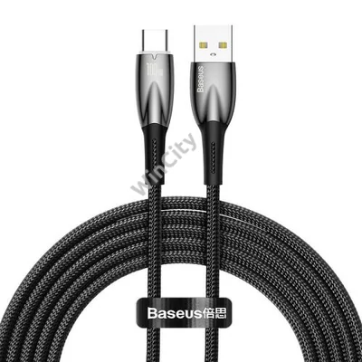 Baseus Glimmer USB-A - USB-C töltőkábel, 100W, 2m (fekete)